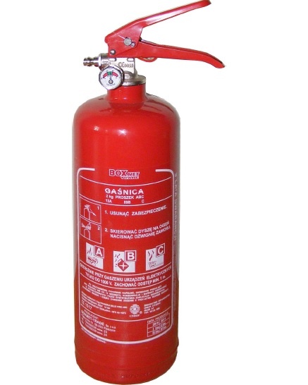 montaż gaśnic ppoż