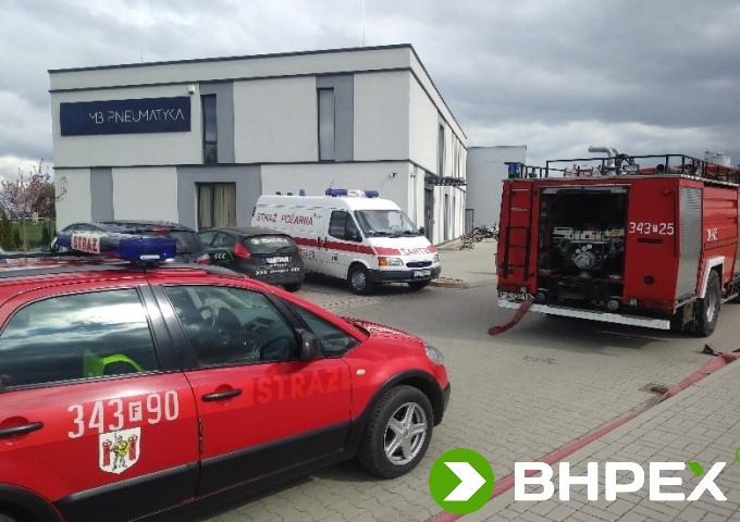 próbna ewakuacja MB Pneumatyka