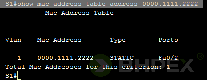 konkretny adres MAC