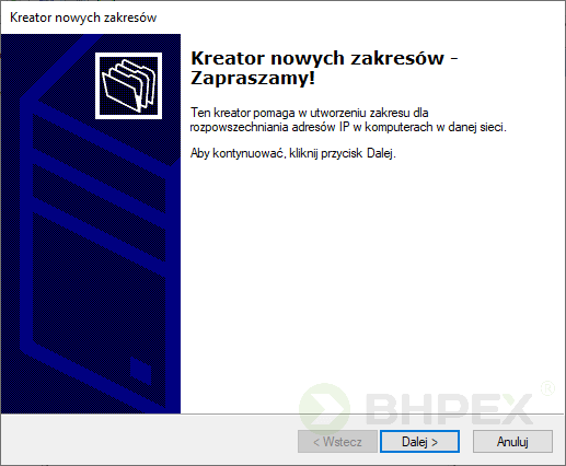 Kreator nowych zakresów