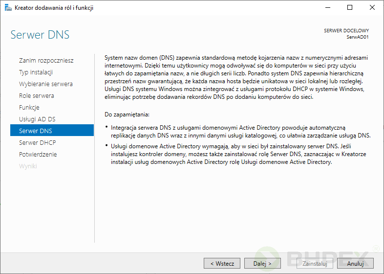 Usługi domenowe Active Directory