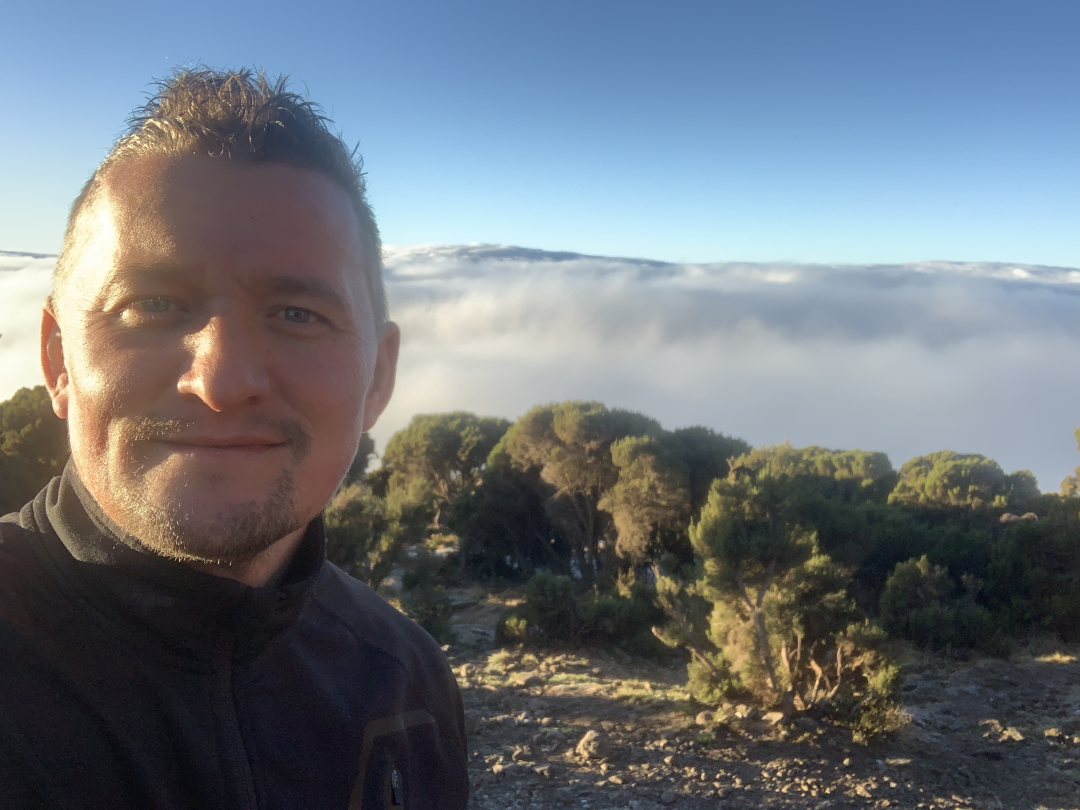 widok z Kilimandżaro